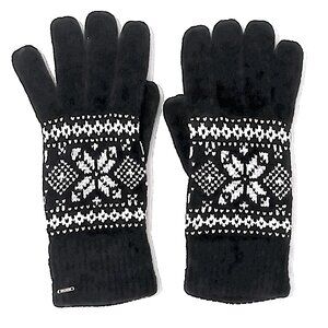 OSKA Cozy Nordic Snowflake Knit Gloves ❄️ Cottagecore Winter Vibes